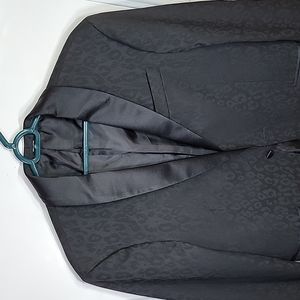 J ferrar leopard print blazer